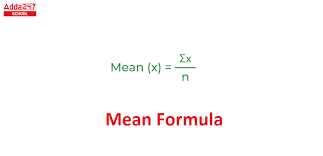 Mean Formula In Maths For Class 10