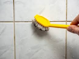 Whiten Stained And Mouldy Tile Grout In