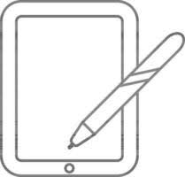 Ipad Drawing Vector Art Icons And