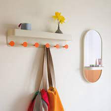 Remember Wall Coat Rack With Shelf