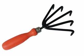 None Hand Cultivator Plastic Handle