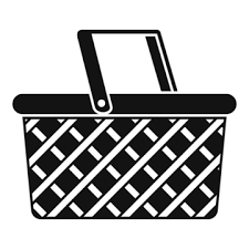 Wicker Basket Silhouette Png And Vector