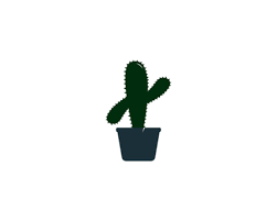 Cactus Clipart Vector Cactus Icon