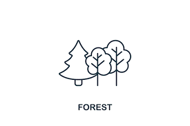 Forest Icon Graphic By Aimagenarium