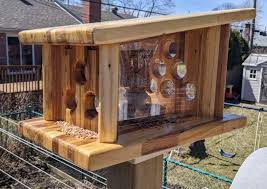 Pallet Wood Bird Feeder Free