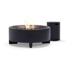 Neighbor Rook Charcoal Propane Fire Table