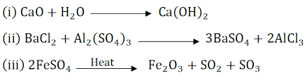 Chemical Reactions And Equations Class