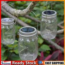 Led Solar Fairy Mason Jar Light Party