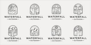 Waterfall Icon Vector Art Icons And