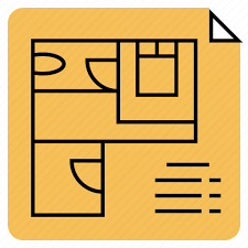 Architecture Blue Design Floor Plan