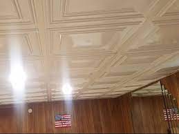 Ft Pvc Lay In Ceiling Tile Pack