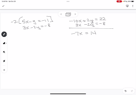 A System Of Equations And Its Solution