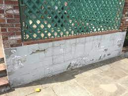 Repair Exterior Cinderblock Walls