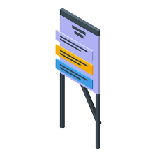 Task Schedule Board Icon Isometric Of