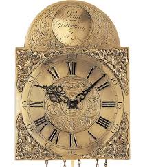 Wall Clock Pendulum Old Brass Ams 539