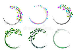 Ilration About Leaf Circle Logo Spa