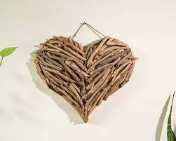 Driftwood Heart Wall Decoration