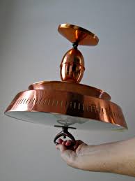 Atomic Ufo Flying Saucer Ceiling Mount