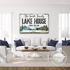 Personalized Lake House Sign Custom