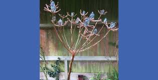 Make A Wire Flower For Your Garden
