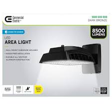 Commercial Area Light With Wall Mount