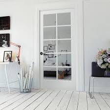 White Primed Wood Interior Door Slab