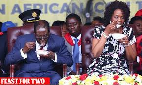 Zimbabwe S Robert Mugabe Celebrates His