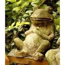 Orlandi Statuary Inc Laid Back Frog 7