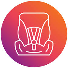Baby Car Seat Generic Gradient Fill Icon