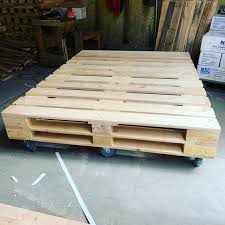 Reclaimed Pallet Bed With Optional