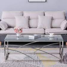 Accent Glass Coffee Table