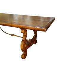 Italian Refectory Old Walnut Table