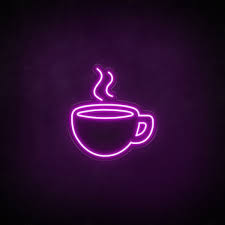 Coffee Cup Led Neon Sign Discount