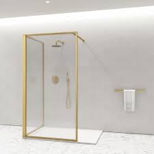 Once Reeded Glass Walk In Shower