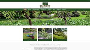 Web Design For Down To Earth Gardening