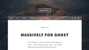 13 free themes for publishing on ghost