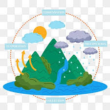 Water Cycle Png Vector Psd And