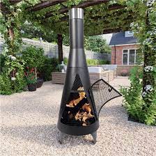 Billyoh Austin Metal Chiminea Fire Pit