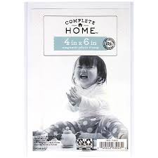 Complete Home Magnet Clear Frame 4x6 4