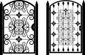 Modern Forged Gates Gate Icons Portal