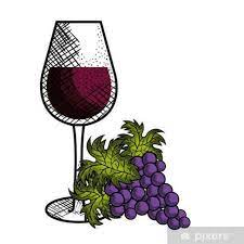 Poster Best Wine Cup Icon Vector