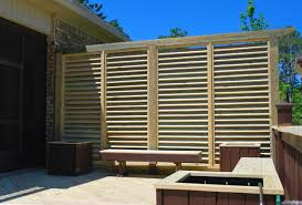Deck Rebuild And Louver Privacy Wall
