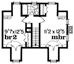 Plan 55190 Cape Cod Style With 3 Bed