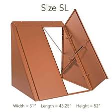 Bilco Size Sl Primed Finish Steel Basement Door
