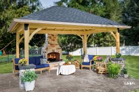 cost of an outdoor pavilion amish
