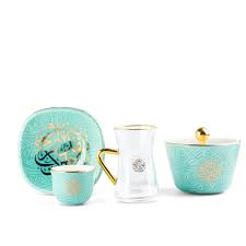 Tea Cups And Arabic Coffee Cups