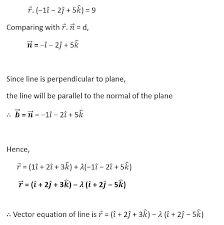 Perpendicular To The Plane R Vector