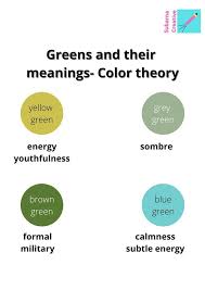 Color Theory Green Colors