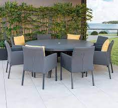 All Weather Fabric Garden Dining Chairs