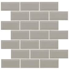 Glossy Porcelain Mosaic Wall Tile